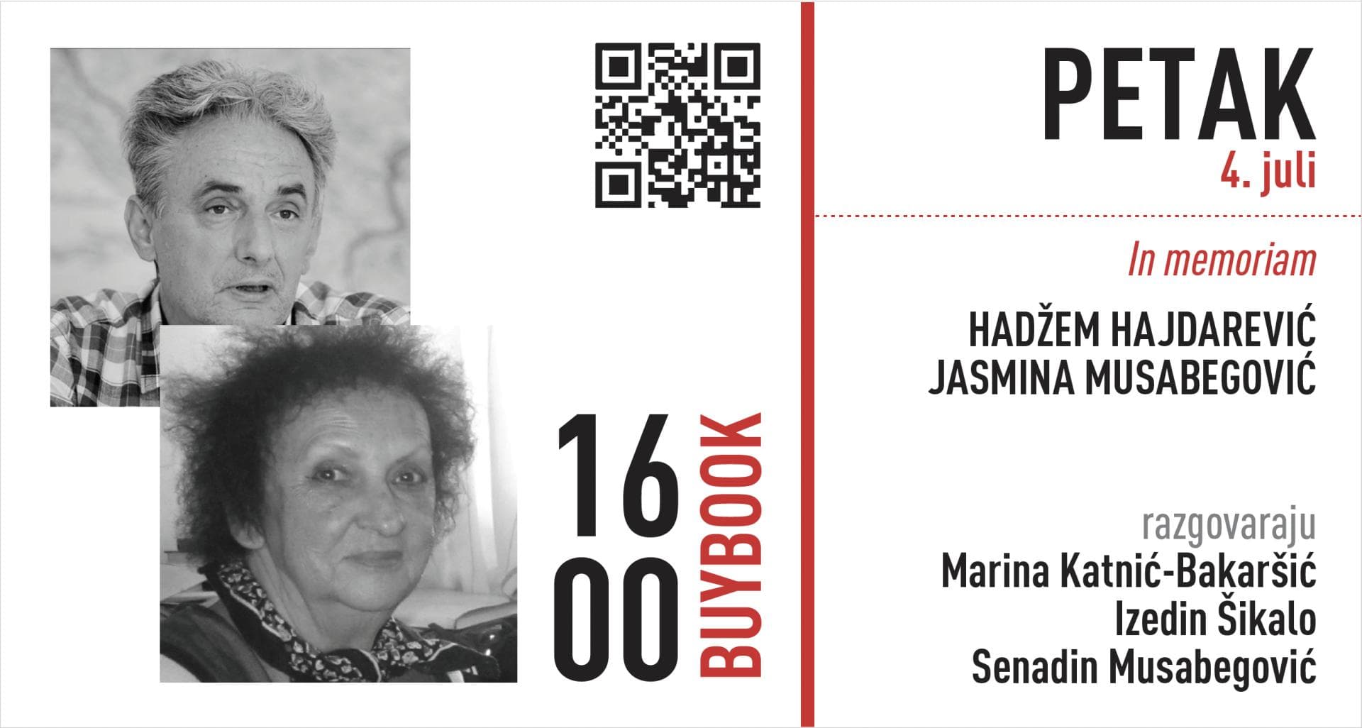 IN MEMORIAM: Hadžem Hajdarević i Jasmina Musabegović